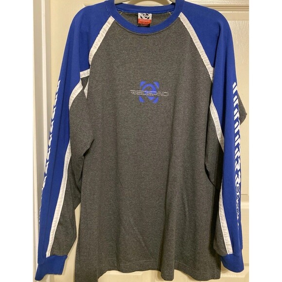 REDSAND Long Sleeve Y2K Shirt Mens XL Hit On Sleeves 90s Vintage Skate Surf USA - Picture 1 of 16